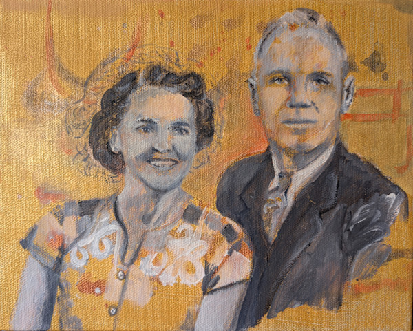 Don’s parents by Hanna Bordewijk