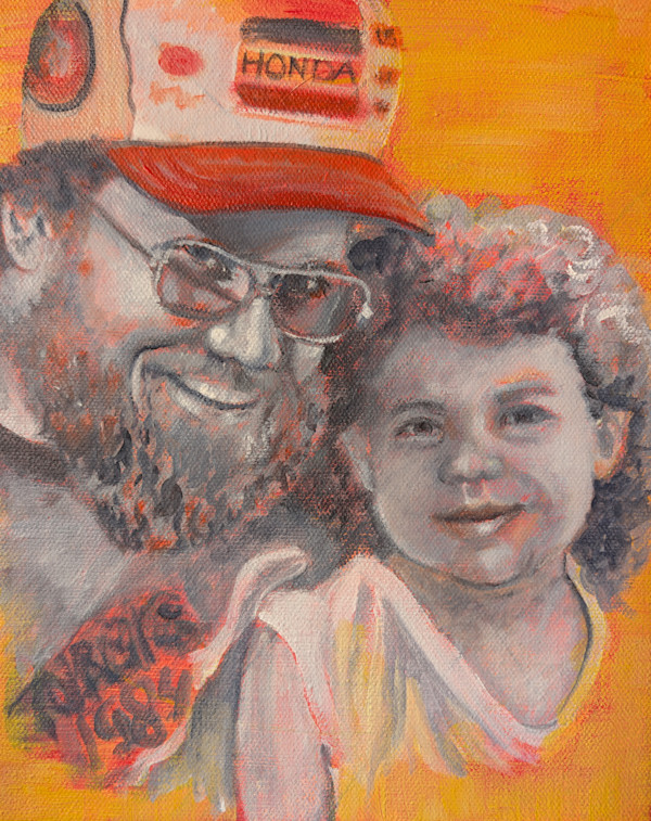 Father and daughter by Hanna Bordewijk