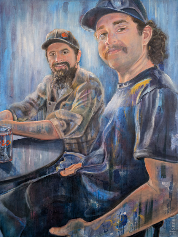 Mitch and Cauy by Hanna Bordewijk, Image 1.