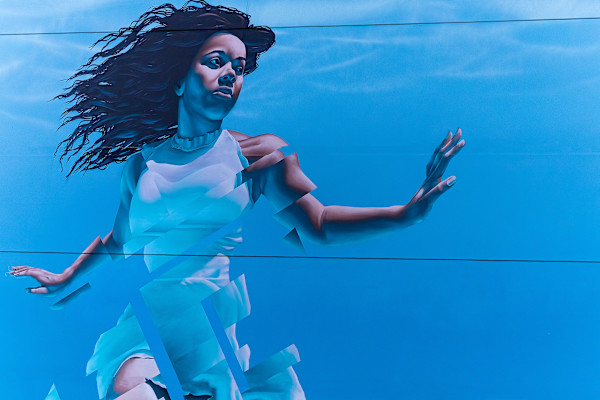 Woman in water by EB Photography