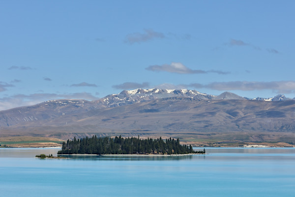 Lake Tekapo island of trees by EB Photography