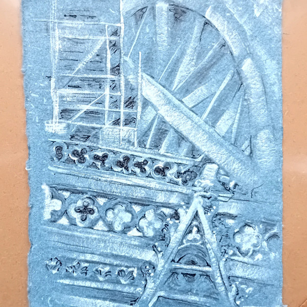 Bleu de Travail 1: Notre Dame by Elizabeth Briel