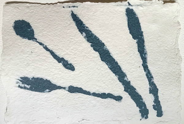 Bleu de Travail: Undercompensated Labor 3 by Elizabeth Briel, Image 1.