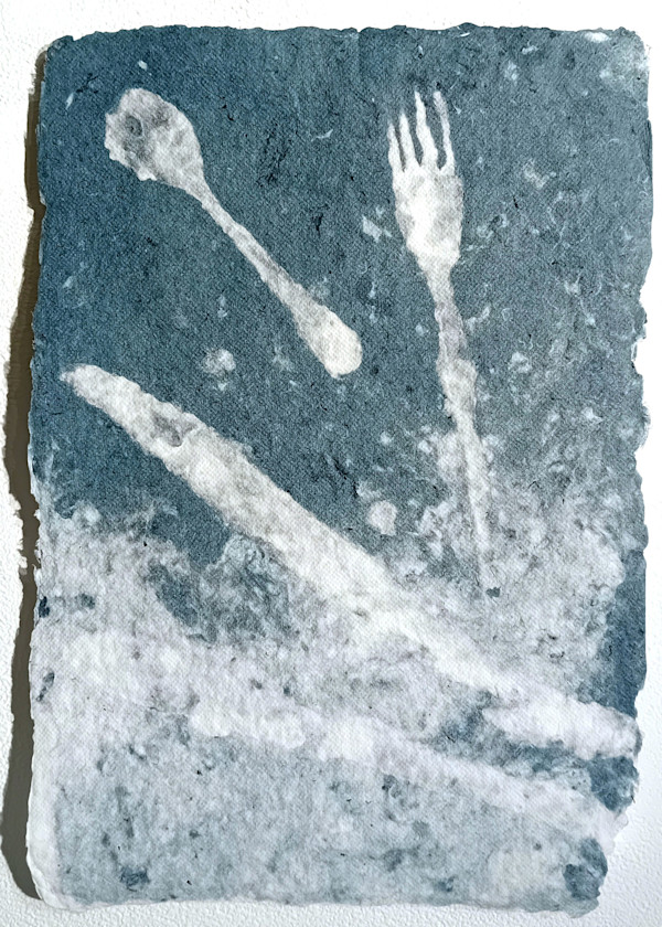 Bleu de Travail: Undercompensated Labor 2 by Elizabeth Briel, Image 1.