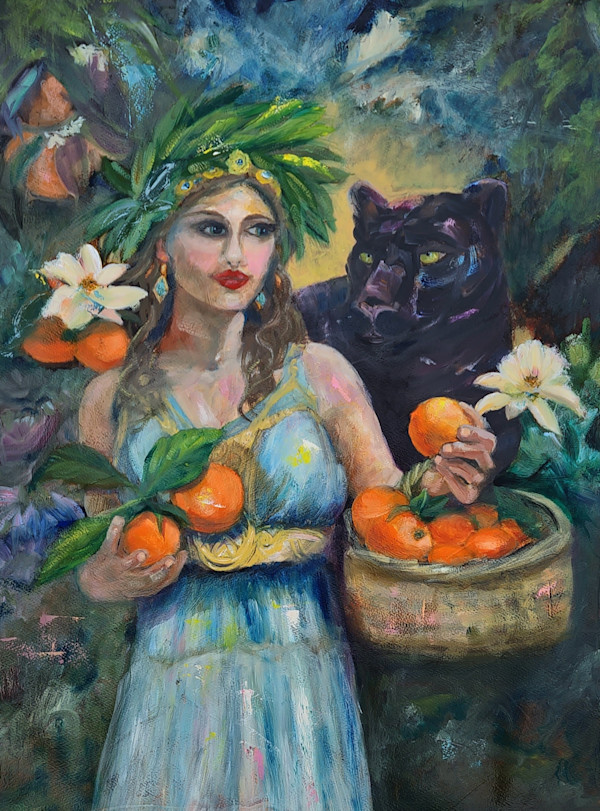 Guardian of the Orchard by Kim Denice Clark, International Fine Artist