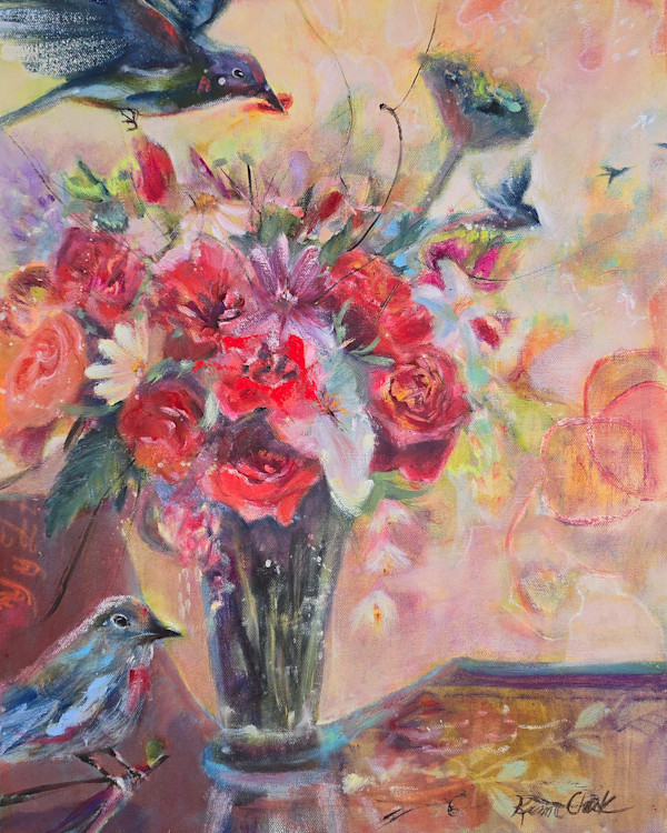 Petals Promise by Kim Denice Clark, International Fine Artist