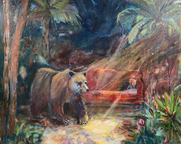 The Couch Belongs to Everyone by Kim Denice Clark, International Fine Artist