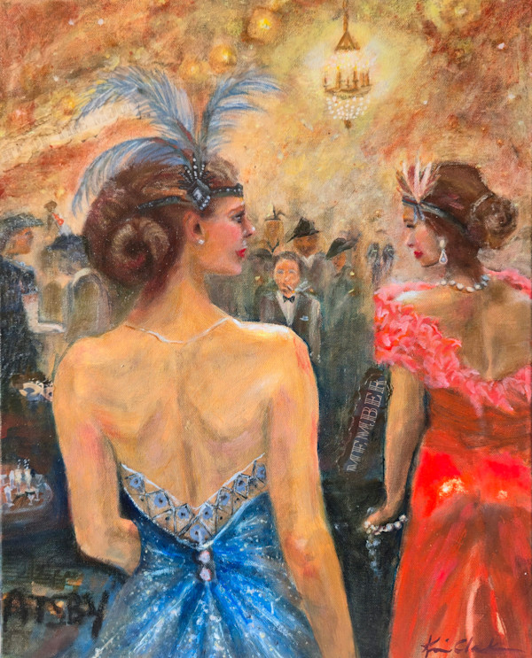 "In The Glow" by Kim Denice Clark, International Fine Artist