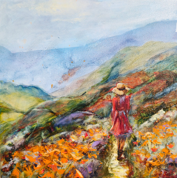 Path of Her Own by Kim Denice Clark, International Fine Artist