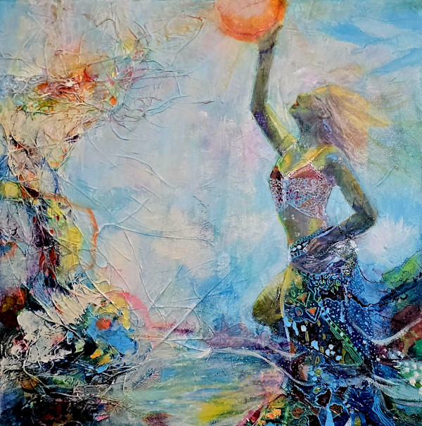 Today Feels Good by Kim Denice Clark, International Fine Artist