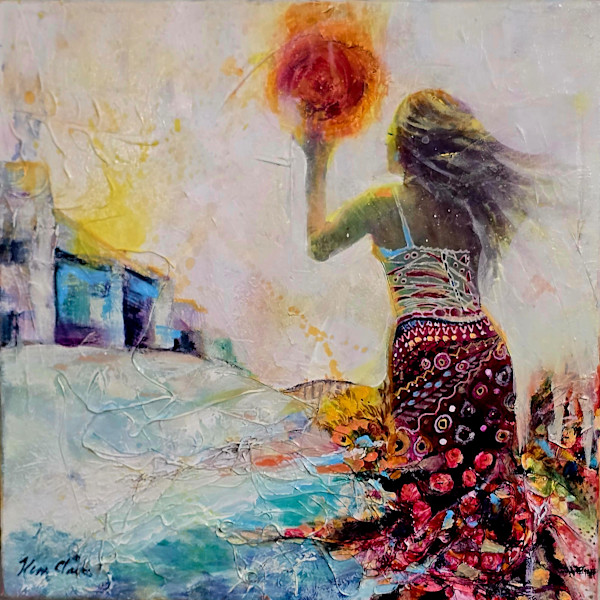 The Day I Took With Me by Kim Denice Clark, International Fine Artist