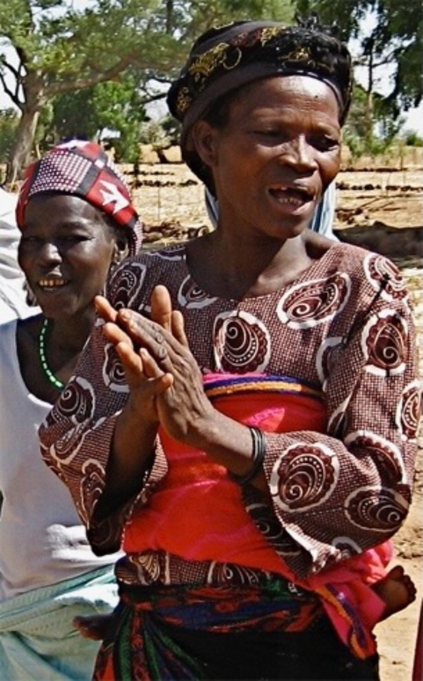 Two Women Clapping by Brenda Gael McSweeney