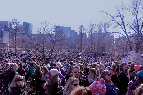 Boston's Women's March by Aline Martini