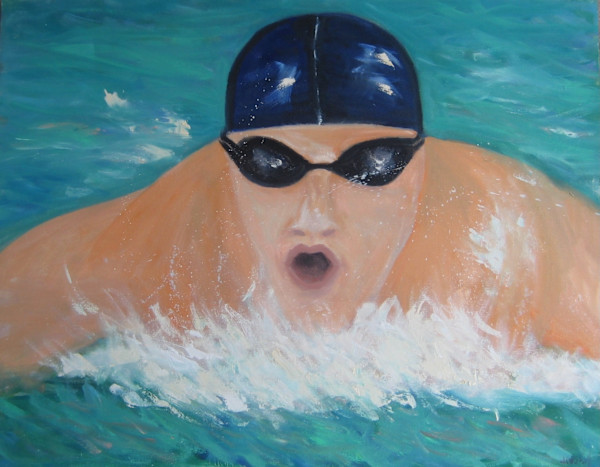 The Swimmer by Jean Aserkoff