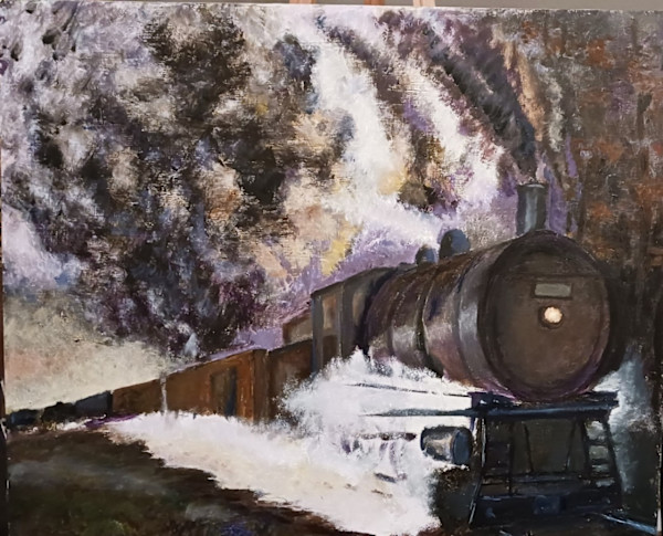 Steam & Snow by John Higgins