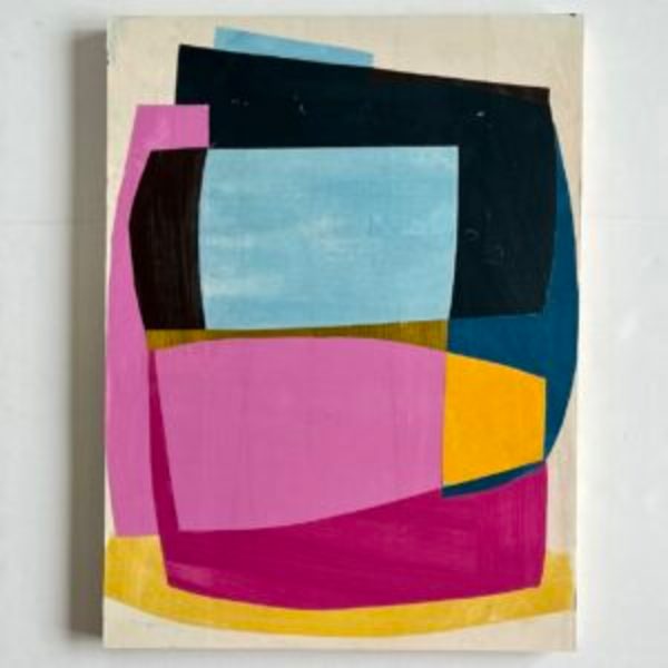 Love Pattern in Blue #11 by Fiona Kennedy, Fiona Kennedy