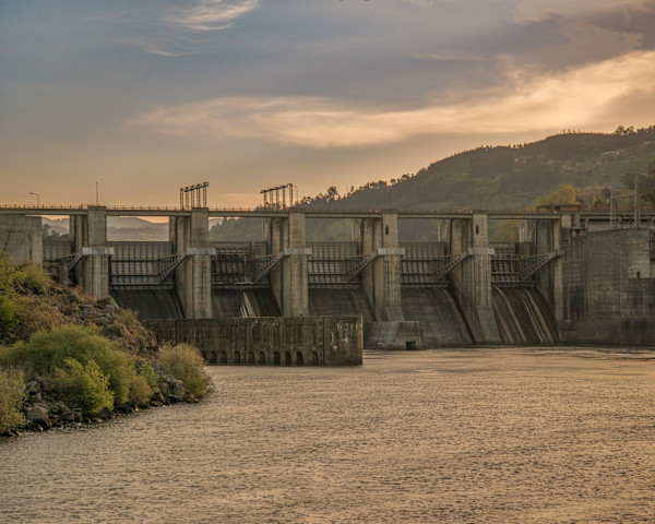 Rio Douro Hydro Plant by Raphael Warshaw