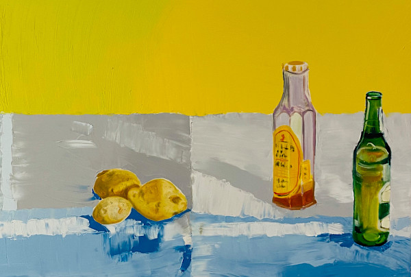 Potato Salad in the making by Ada-Ruth Kellow