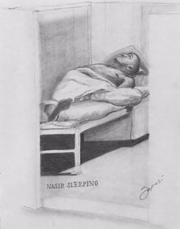 Nasir Sleeping by James M Sepesi