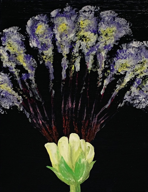 Flower in the Dark 2 by Melissa Anne Hernandez
