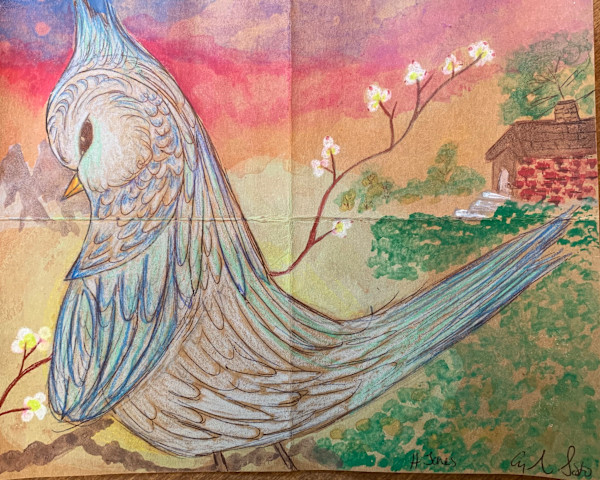 Collaboration with pARTner Haley by Angelica M. Soto