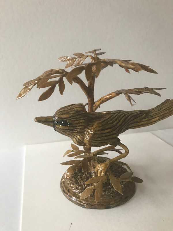 Bird with Tree by Charles Finney