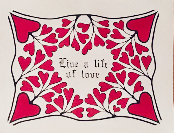 Live a Life of Love by Dana Rister