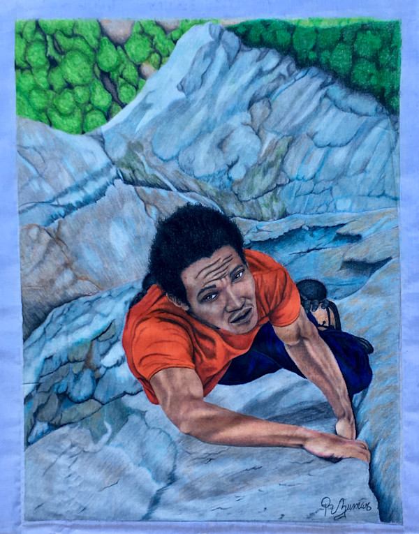 Struggle to Climb by R. Zumar