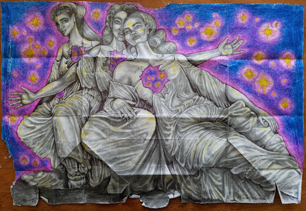 The Three Fates by Cedar Annenkovna