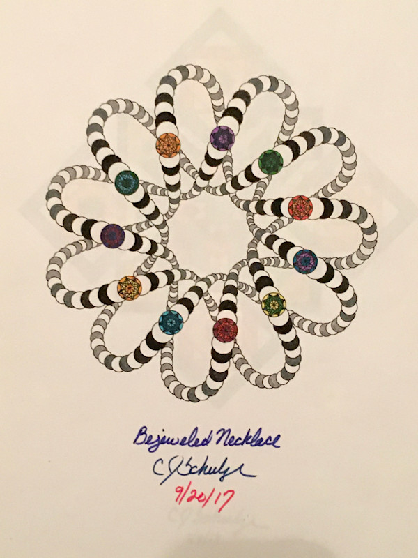 Bejeweled Necklace by Chris Schulze