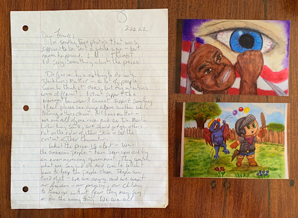 Letter by Rick Luellen
