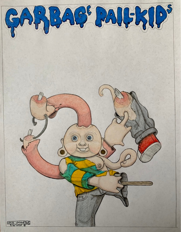 Garbage Pail Kids by Vince Vader