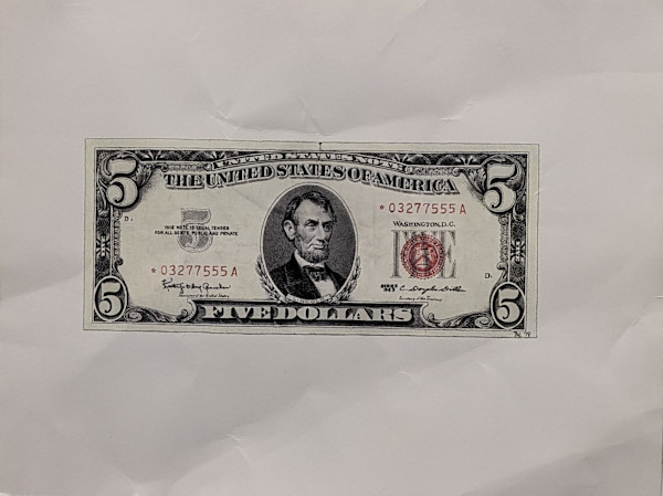 The $5 Bill by Dillan Letellier