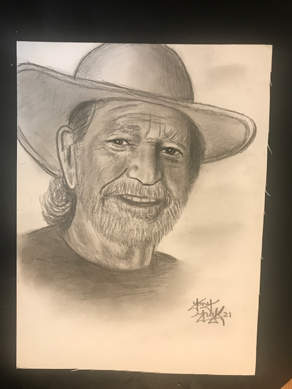 Willie Nelson by Tony Graff