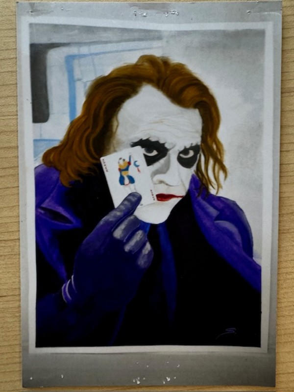 Heath Ledger's "Joker" by Scott Palmer