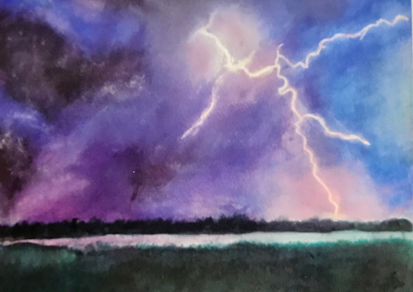 Lightning Storm by Rick Luellen