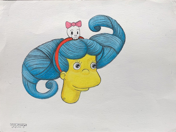 #simpsons hair did 1 by Vince Vader