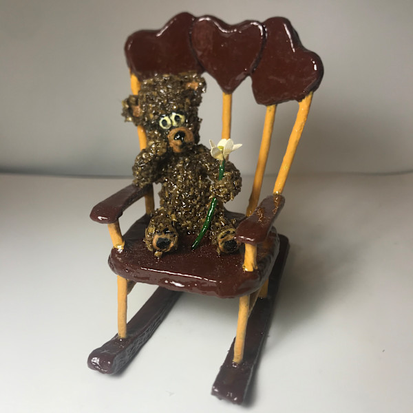 Bear in a Rocking Chair by Charles Finney