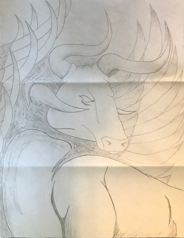 Untitled (Bull) by James Gnacinski