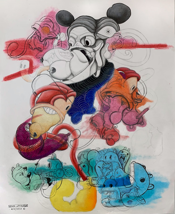 #Sicky Mouse Top 2 by Vince Vader