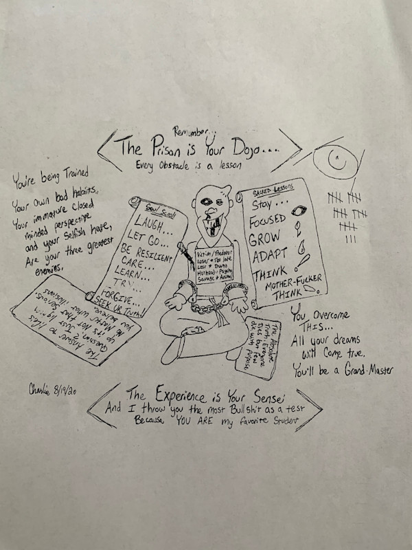Prison Is Your Dojo (every obstacle is a lesson) by Charles Castillo