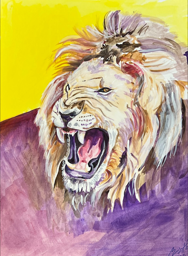 Roaring Lion by Brian Hindson