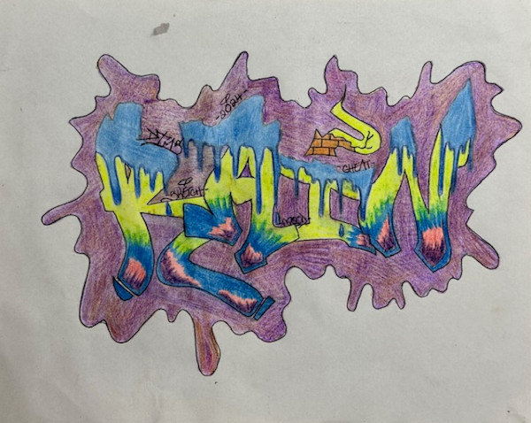 Rain Throw Up by Malik Oste