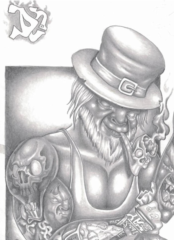 A Leprechaun by DC an ILL-FIENCED Art Creation