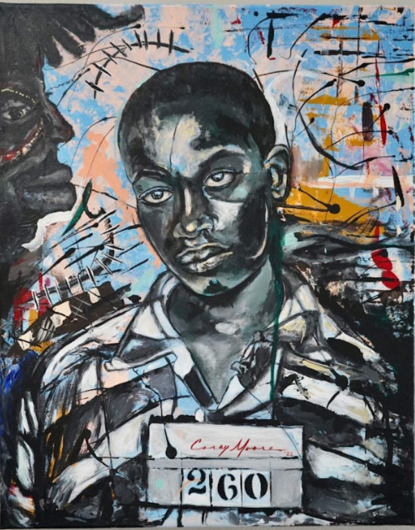 George Stinney Jr. (b&w) by Corey Moore