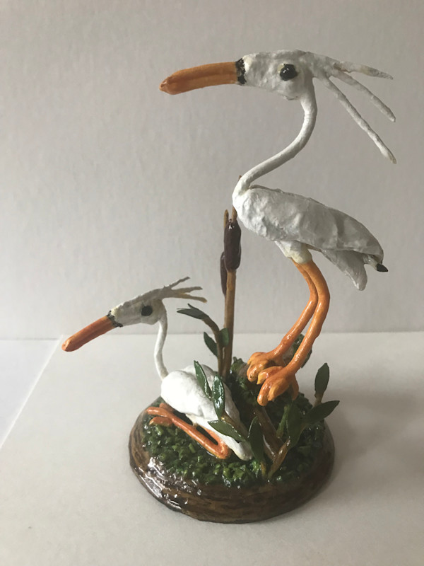 Heron by Charles Finney