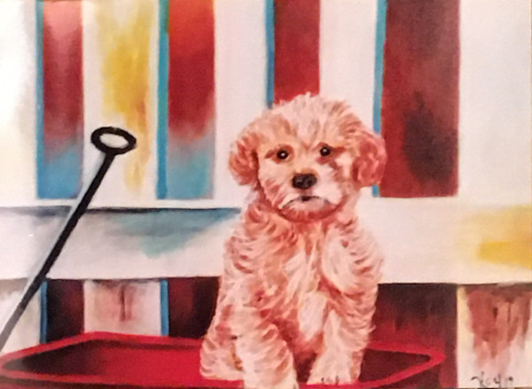 Wagon Dog by Kenneth Key