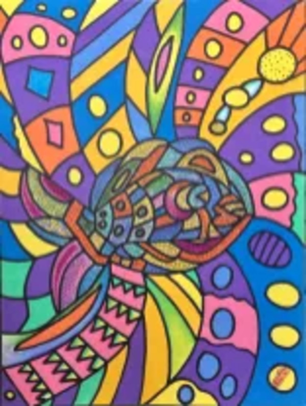 Two Lucky Fish by John W. Zenc