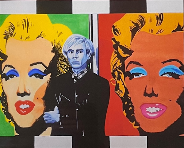 Warhol Monroe by Corey Hayes