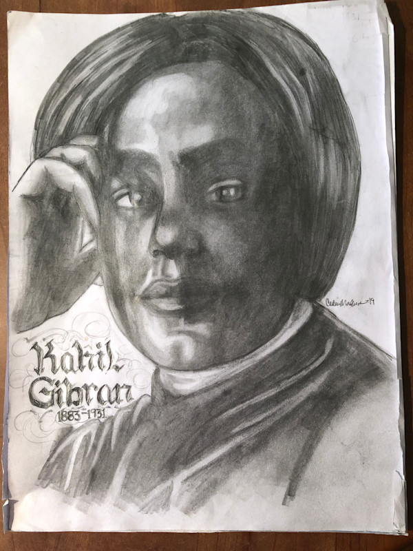 Kahil Gibran by Cedar Annenkovna